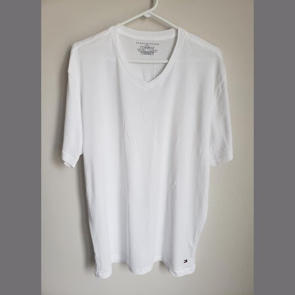 2 for $50 Tommy Hilfiger Essential V-Neck T-Shirt - Picture 2 of 6